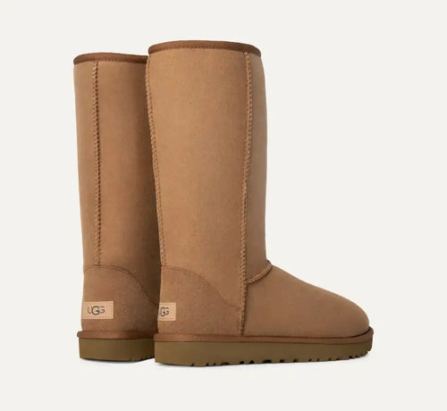 Cizme tip UGG lungi – Maro camel